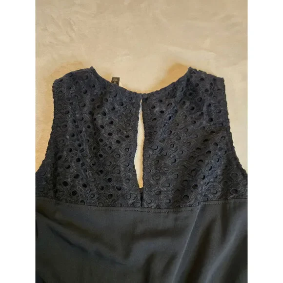 Banana Republic Women's Black Romper Sleeveless Size 8 NWT - Picture 6 of 13